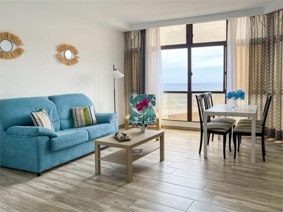 Beachfront Apartment Incl Highspeed Wifi Melenara Exterior foto